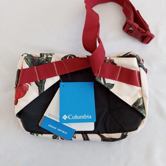 Columbia Zigzag Hip Pack, Floral Fanny Pack NWT - Picture 2 of 7